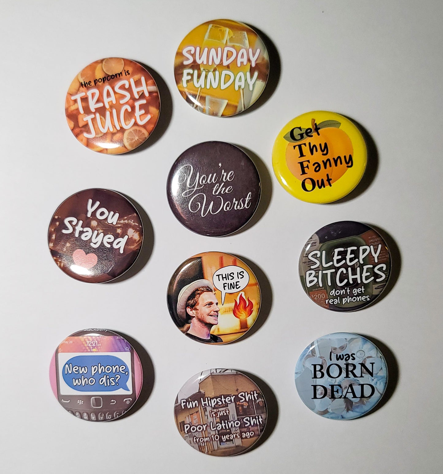 The Ultimate Worstie - 10 pack - 1.25" Pinback Buttons